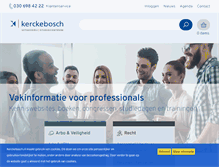 Tablet Screenshot of kerckebosch.nl